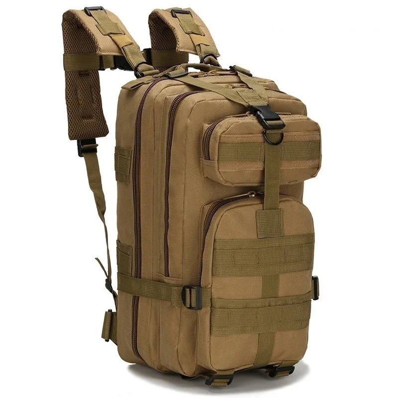 Mochila táctica militar de gran capacidad para hombre, bolsa impermeable de nailon para deportes al aire libre, senderismo, Camping, Trekking, caza, 3P