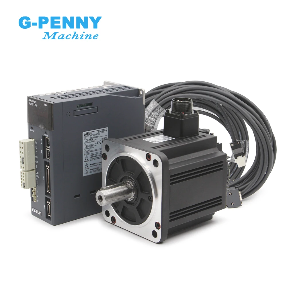 1.5KW ESTUN ProNet Series AC Servo System 7.16N.m 5A 2000r/min Servodrive servo motor kit