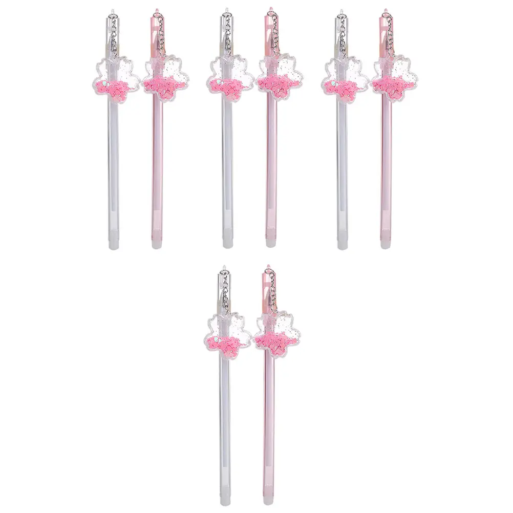 

8 Pcs Pendant Sign Stitch Adorable Portable Sequins Ballpoint Student Use