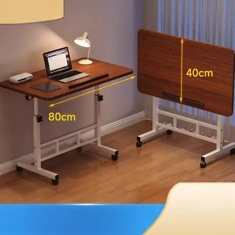 360 °   플립 데스크 노트북 책상 게으른 기숙사 간단한 리프팅 접이식 테이블