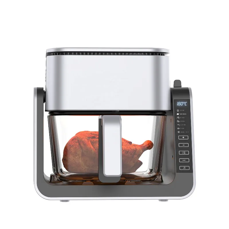 New high-quality 1500-watt power digital air fryer custom flip smart air fryer