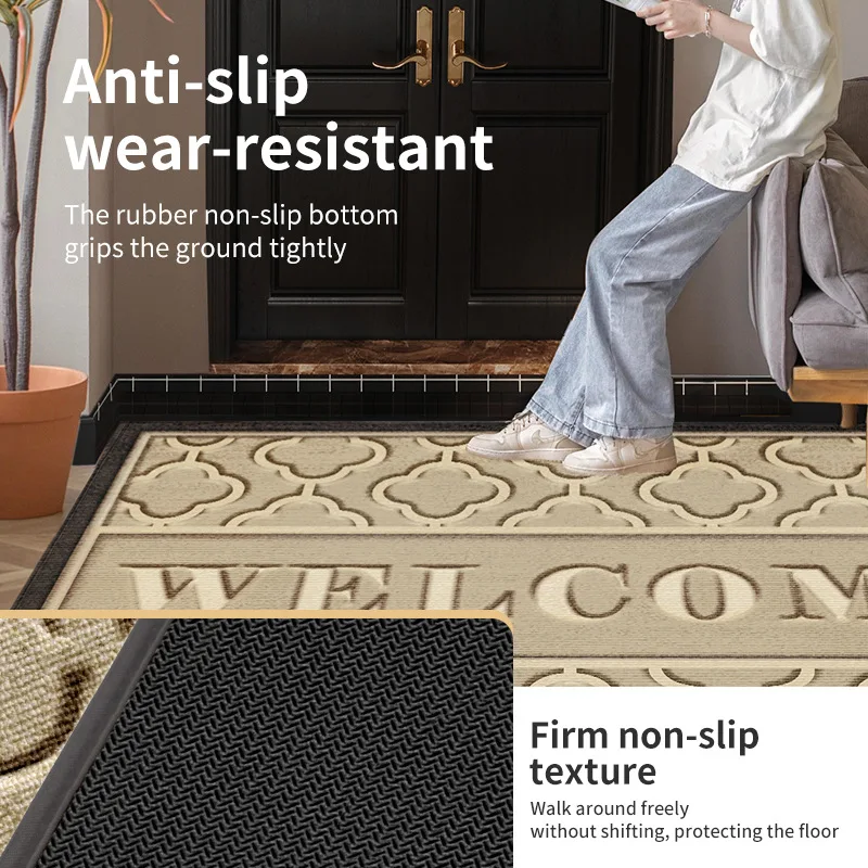 Entrance Door Mat, Thick Door Mat, Entrance Decoration, Entrance Mat At The Main Entrance, Anti Slip Foot Mat, Bath Rug
