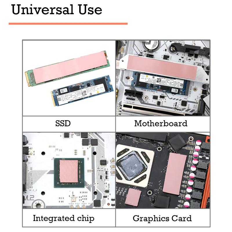 Imagem -06 - Thermalright-silicone Almofada Térmica 15 w m. k para a Memória M.2 Ssd Cpu Gpu Placa Gráfica Video