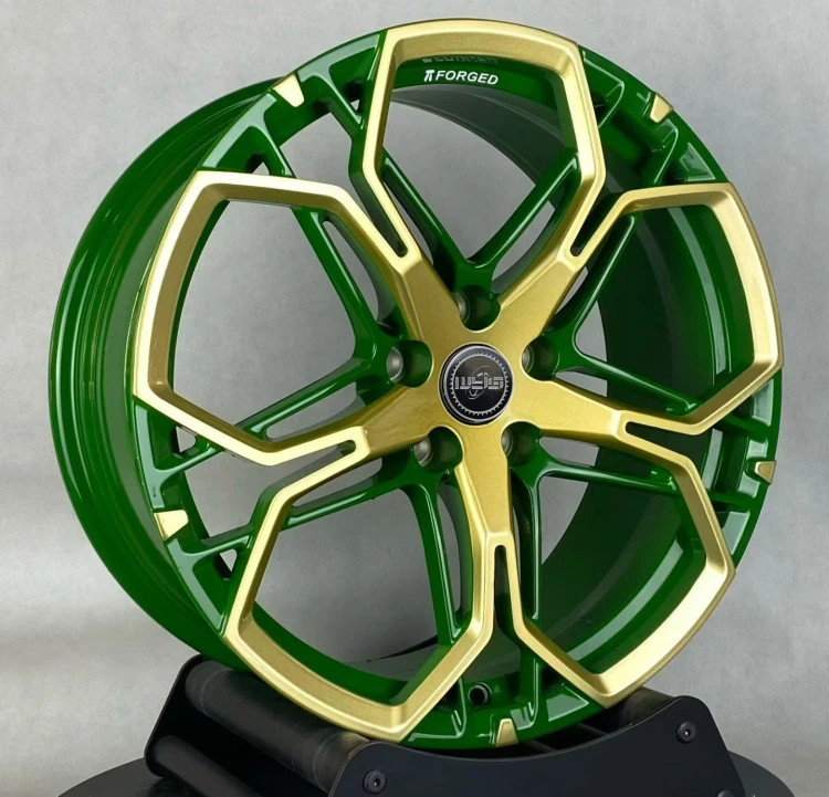 19 20 21 22-inch forged rims for Benz BMW Avatr 11 12 Xiao mi YU7 FUV SU7 5*114.3 High quality custom green forged wheels