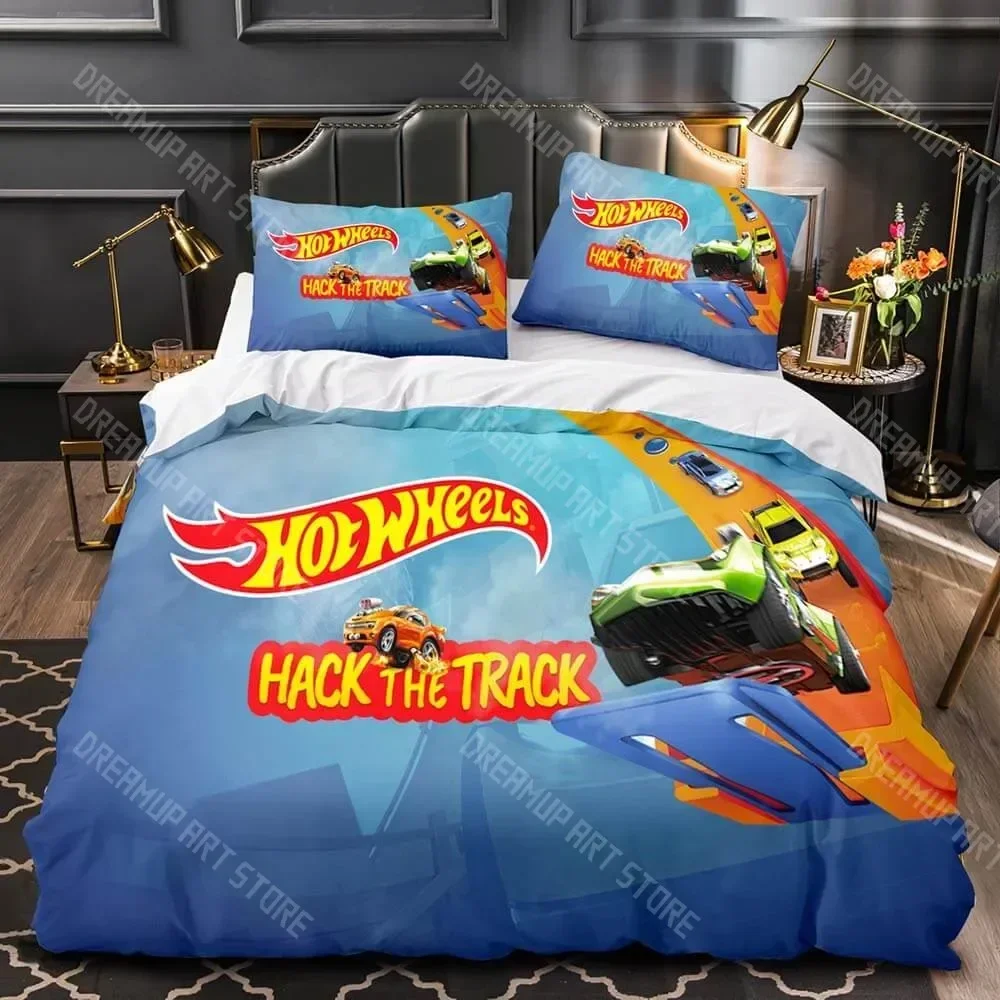 2026 3D Print Monster Truck Hot Wheel 3D Printed Duvet Cover Pillowcase Bedding Set Twin Full Queen King Size For Bedroom Decor