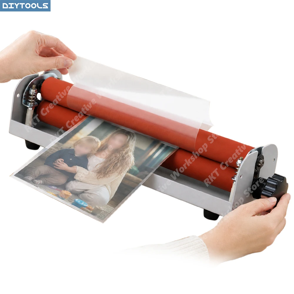 

Home-Use Desktop Manual Laminator Ideal for Laminating Photos Protecting Cards and Applying Protective Film to Posters Documenta