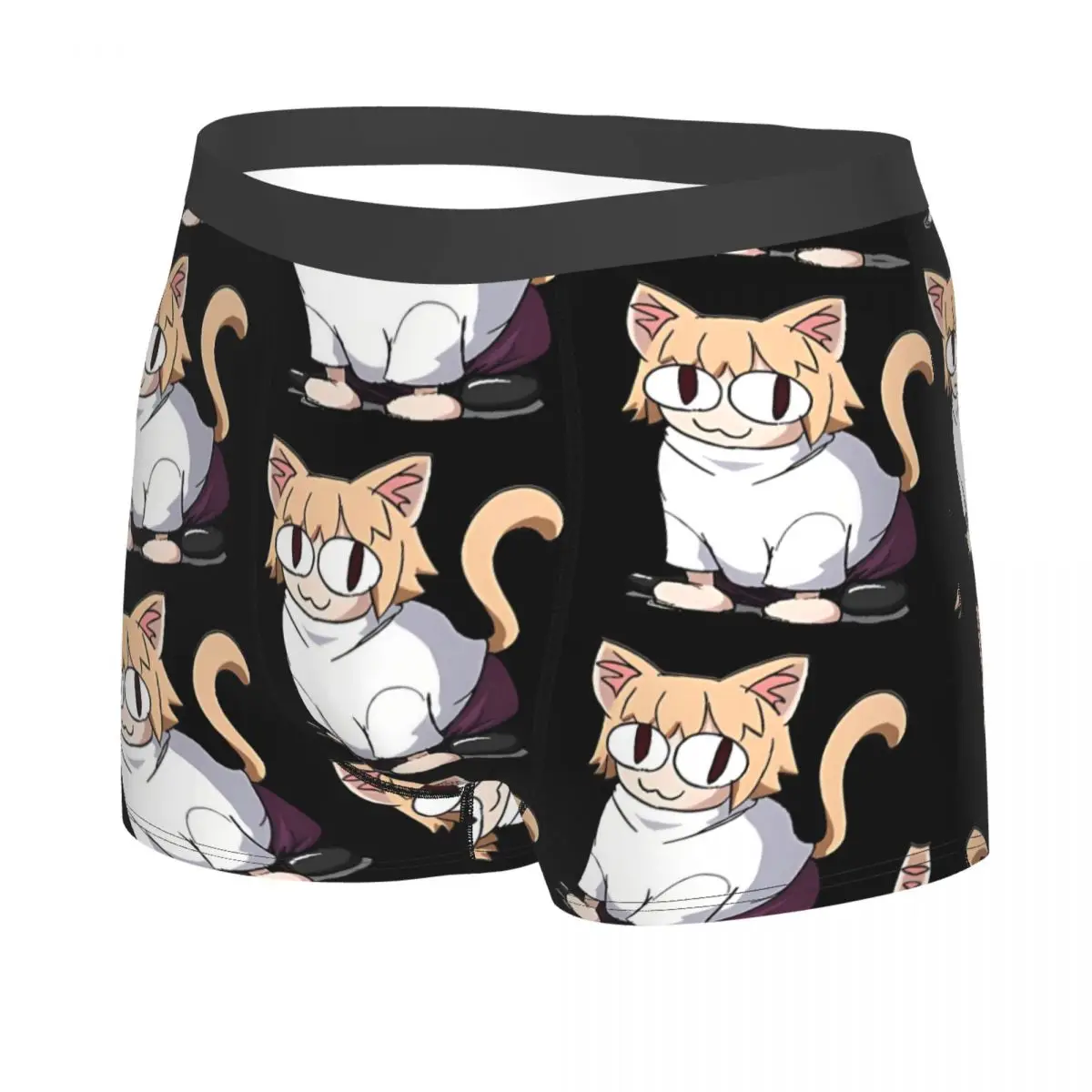 Cat Man's Boxer Briefs Underpants Neco Arc Highly Breathable High Quality Sexy Shorts Gift Idea