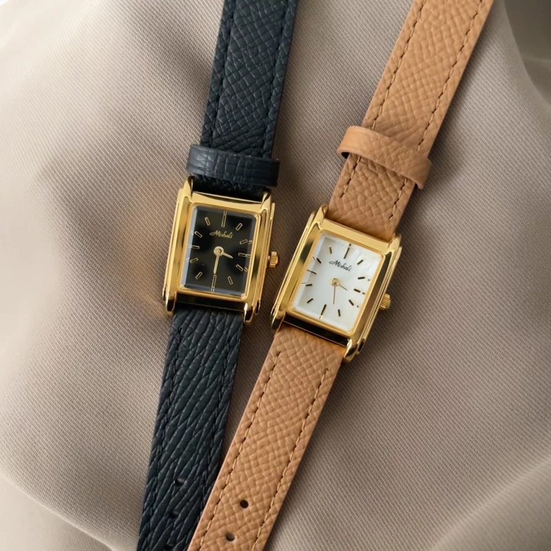 Women Watches High Quality Quartz Luxury Leather Fashion Ladies Quartz Diamond Wristwatch Simple Casual Shell Dial Ladies Watch