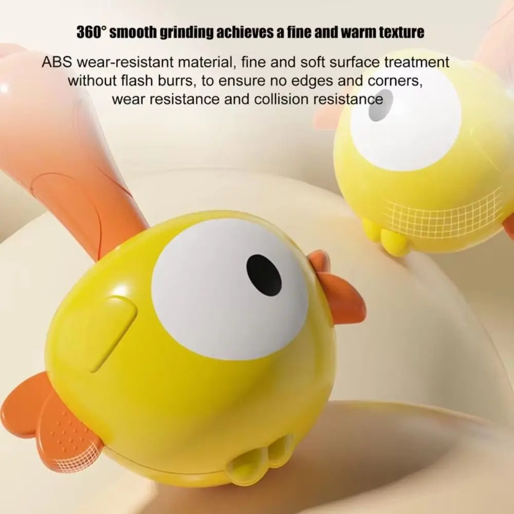 Percussão de plástico crianças sapo areia martelo interativo apaziguar instrumento areia martelo macio potável pato areia martelo dos desenhos animados