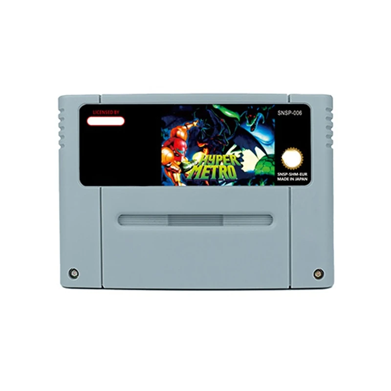 Super Metroiding RPG Game for SNES EUR PAL 16 Bit Retro Cart Children Gift