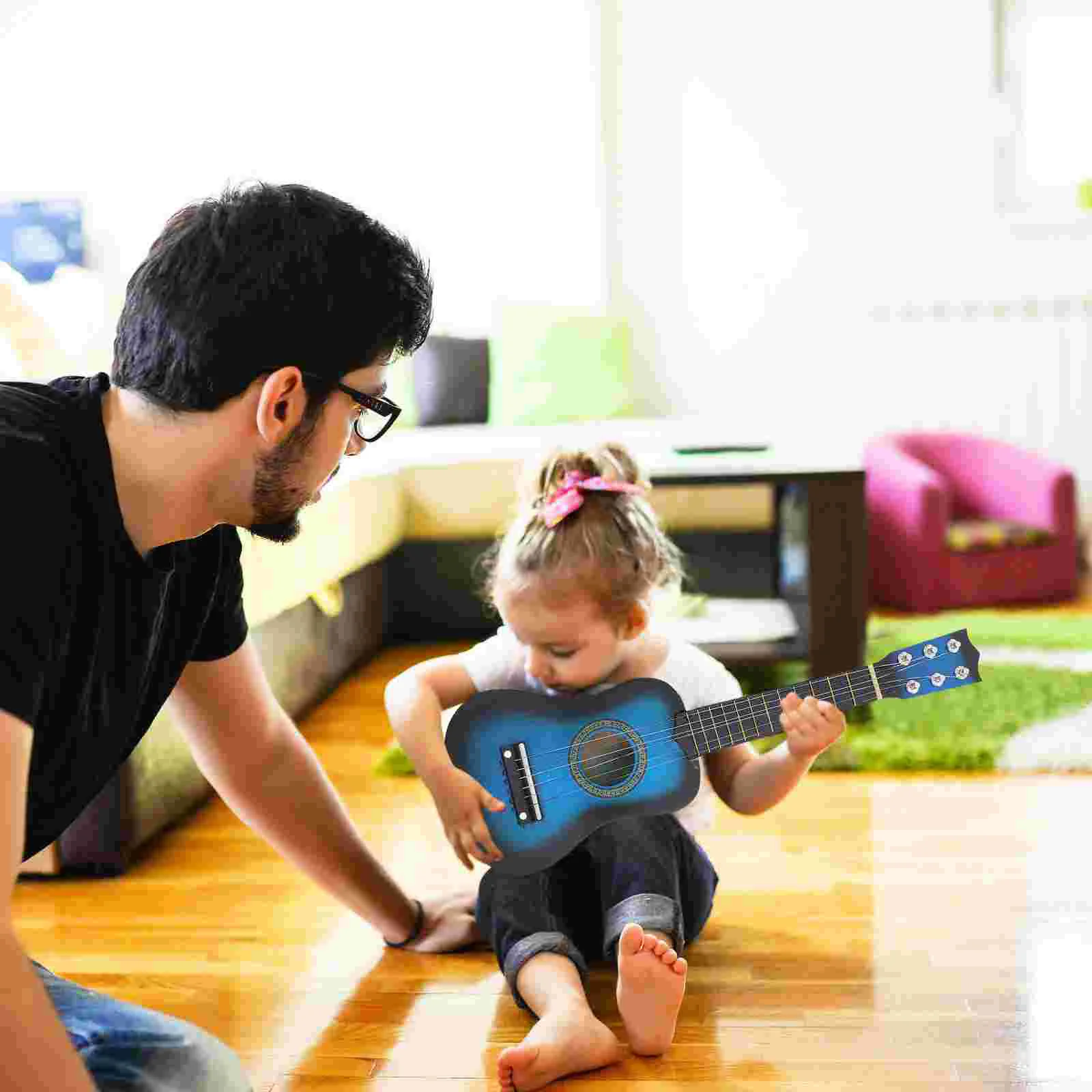 Giocattolo per chitarra per bambini per bambini Strumento musicale Pratica Formazione Simulazione Giocattolo Giocattoli per bambini