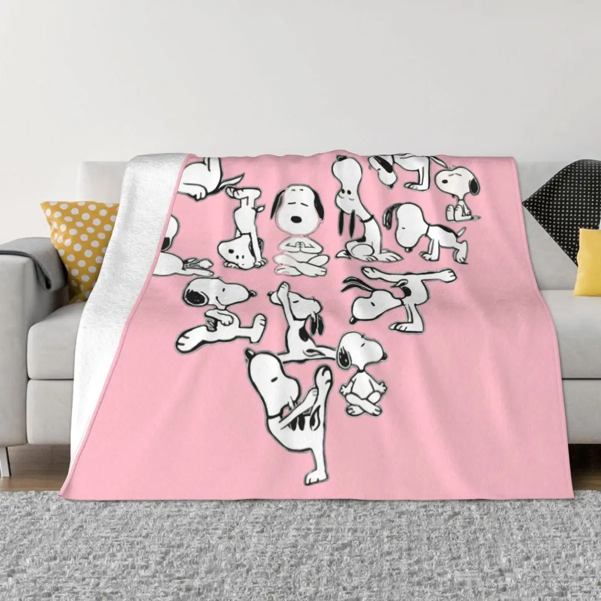 

Одеяла с героями мультфильмов на заказ S-snoopys, теплое фланелевое одеяло для постельного белья, дивана, покрывало