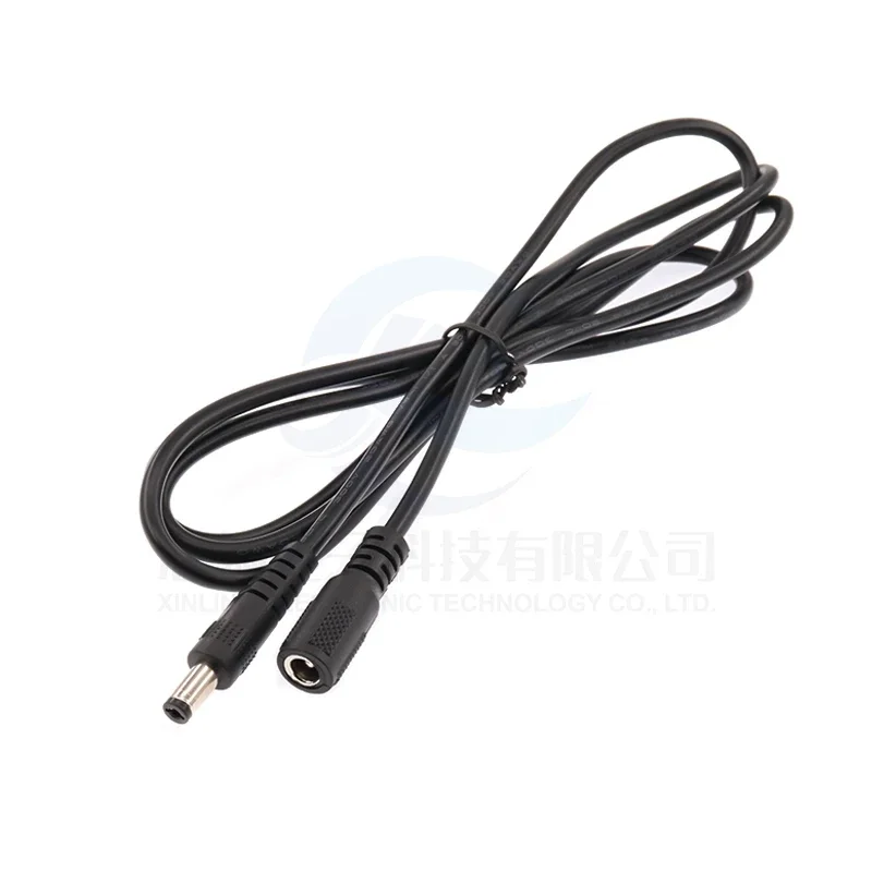 Masculino para Feminino Cabo de Extensão, Adaptador de Monitoramento, Router e Câmera, 0.75 Flat, DC5.5-2.1