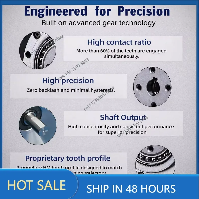 Belt Transmission Solution Compact Structure Automation Equipment High Precision Harmonic Drive