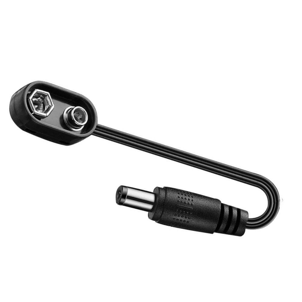 

9V Power Cord for Effect Pedals USB Cable External Positive Internal Negative Compatible with Pedal Board Power Supply