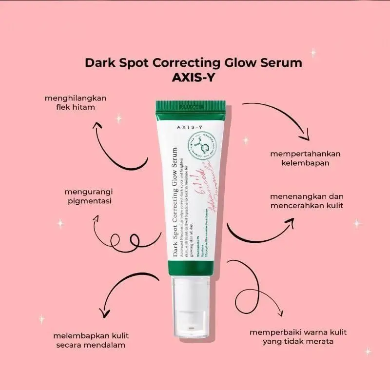

​​AXIS-Y Brightening Serum 50ml - Dullness Rescue Complex, Hydrating Glow Booster, Calming Skin Revival Essence​