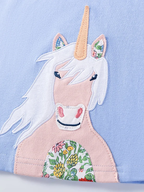 تنورة Little Maven Girls الصيفية الكرتونية Dr للأطفال غير رسمية عبر الحدود من القطن الناعم ort Sve Dr