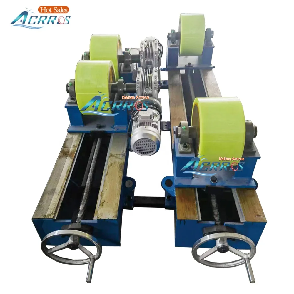 Dual Motors 380v 220v Loading 10ton Lead Screw Conventional Welding Rotators with PU Roller