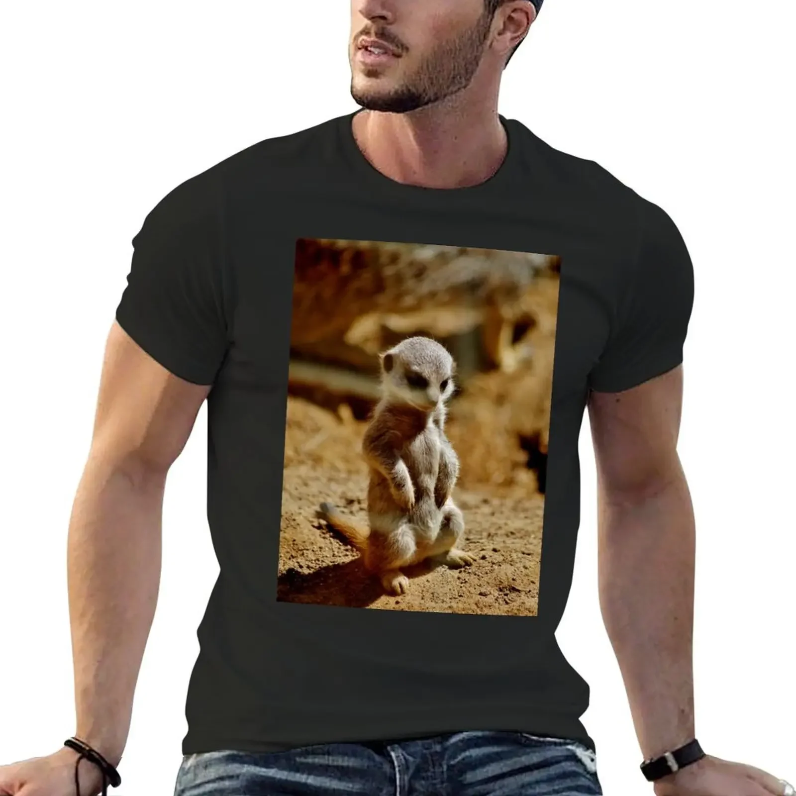 

Meerkat Style T-Shirt shirts graphic anime stuff hippie clothes oversized t shirts for men