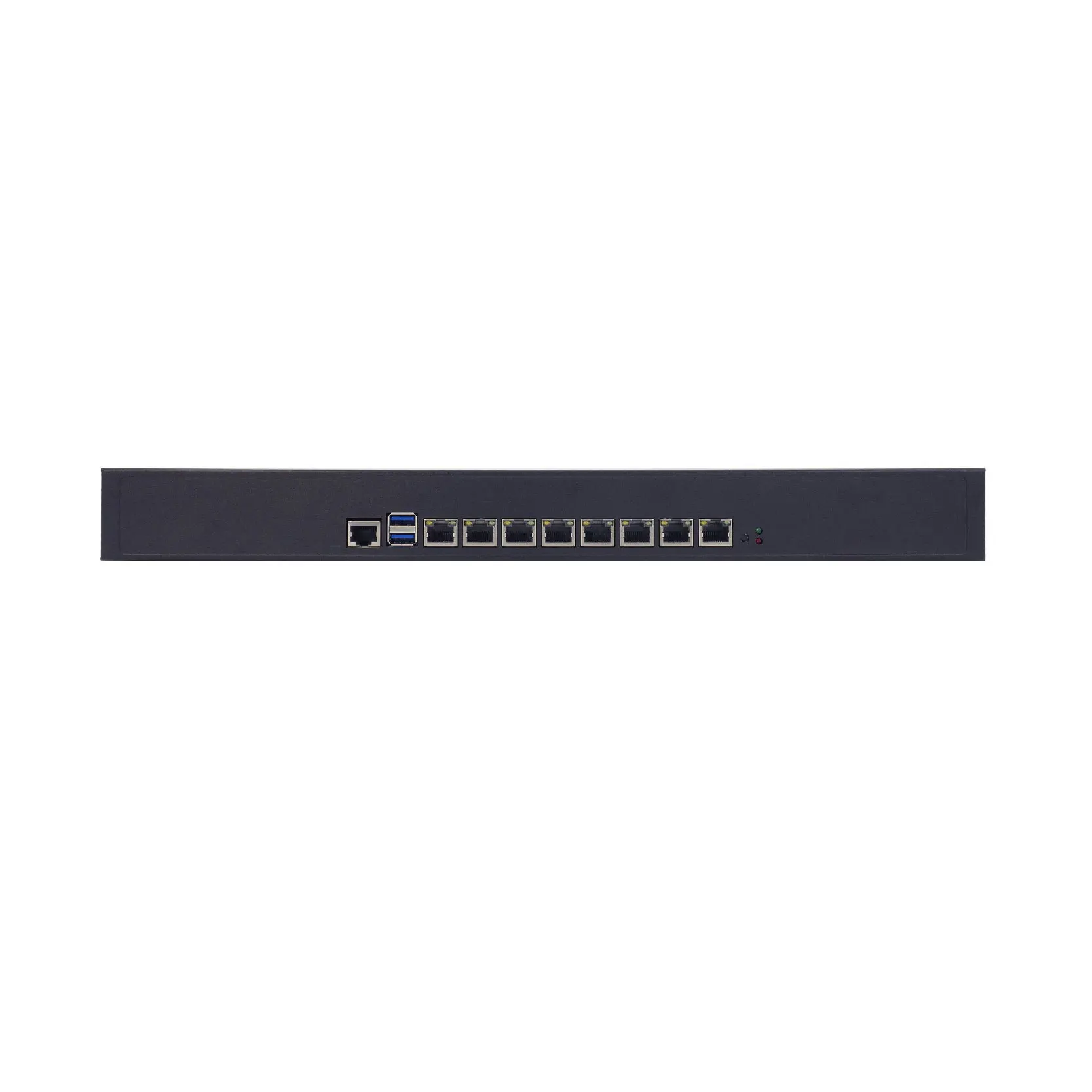 1U Rackmount Network Security Firewall Appliance Core I3/i5/i7/i9 8*LAN DDR4 Support PfSense OPNsense Edge Computing Mini PC
