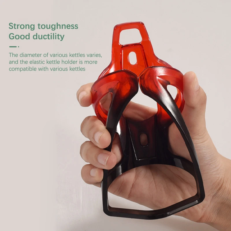 Bicycle Bottle Cage Road Bike Water Bottle Holder Colorful Lightweight Cycling Drink Bottle Bracket Rack Bicycle Accessories