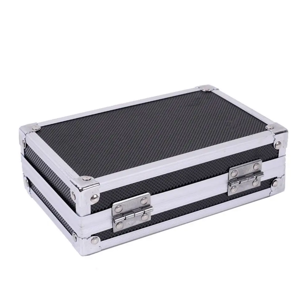 Shockproof Aluminum Alloy Tool Box Drop-Resistant Impact Resistant Cash Storage Box Wear Resistant Protective Safety Briefcase