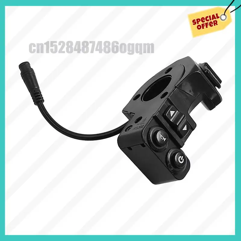 -ABJZ Per Kukirin G2 Pro/G2 Pro DB/G2 Max Scooter elettrico-4 in 1 Interruttore fari con clacson di accensione/spegnimento Luci di direzione sinistra destra