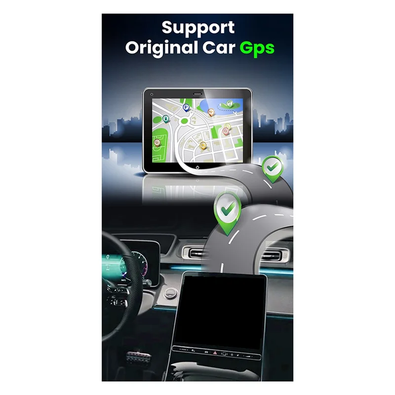【Popular】Carplay Android Auto Car Play cableado a inalámbrico para Carplay USB Dongle adaptador de sistemas de coche inalámbrico Smart TV Box