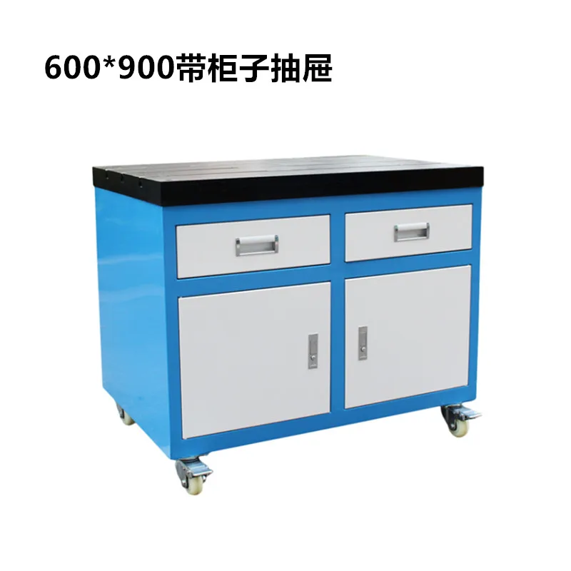 Cast Iron Worktable M14T Electric Tapping Machine Tapping Operation Platform Plate Groove