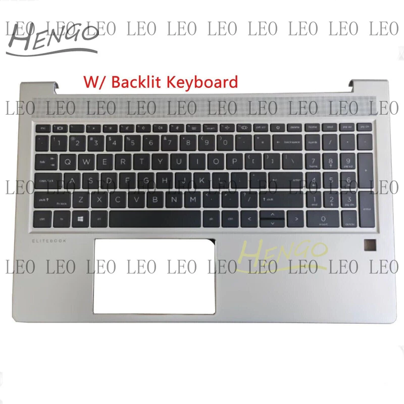 SS  New For HP Elitebook 650 G10 Palmrest Upper Case + Backlit Keyboard N45680-001