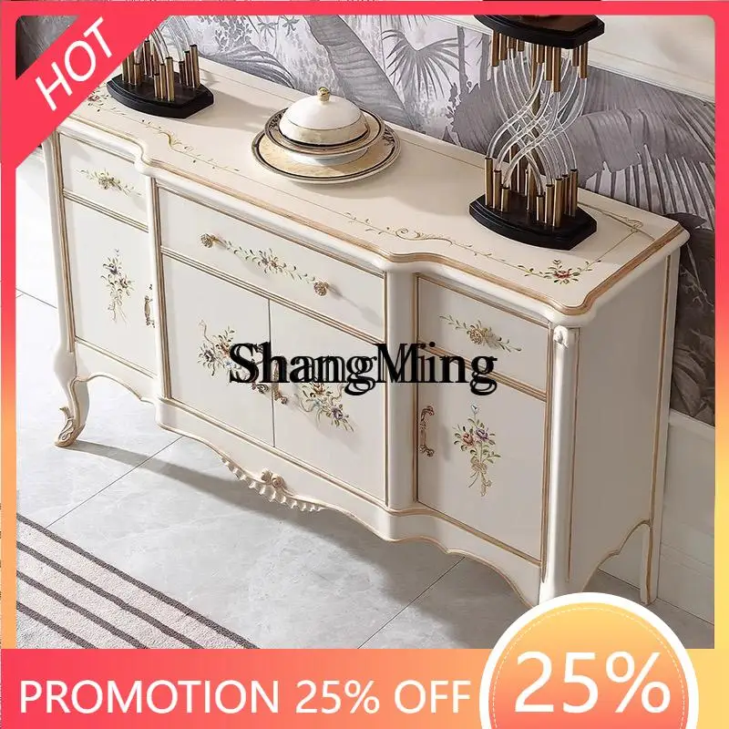 

CL t роскошный обеденный боковой шкаф роскошная вилла прихожая вход окрашенный шкаф для хранения