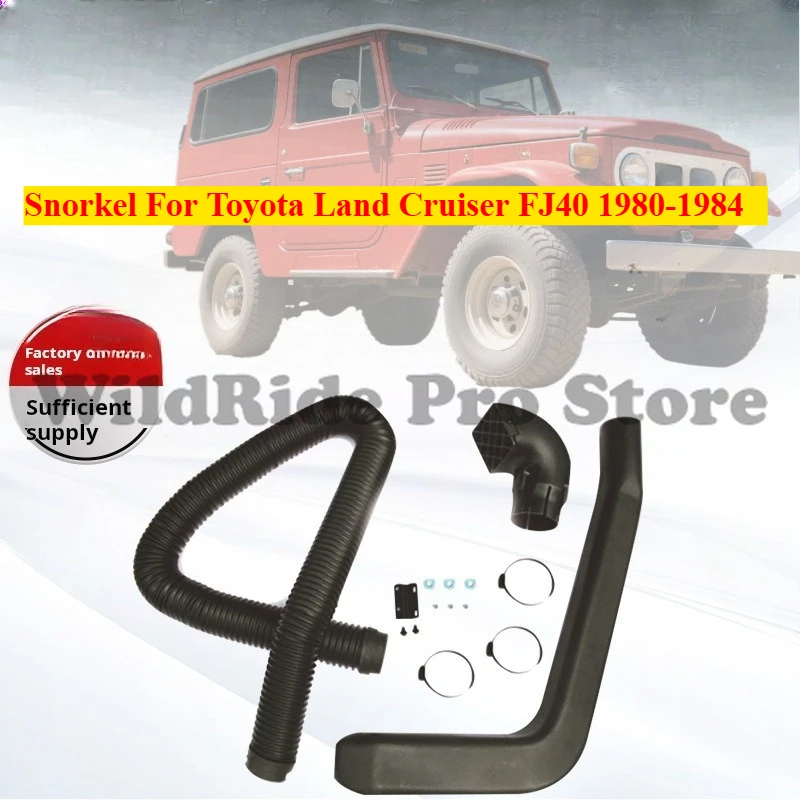 

For Toyota Land Cruiser FJ40 1980-1984 Snorkel Intake Pipe Waterproof Wading Kit Off-Road 4x4 LC40 Upgrade
