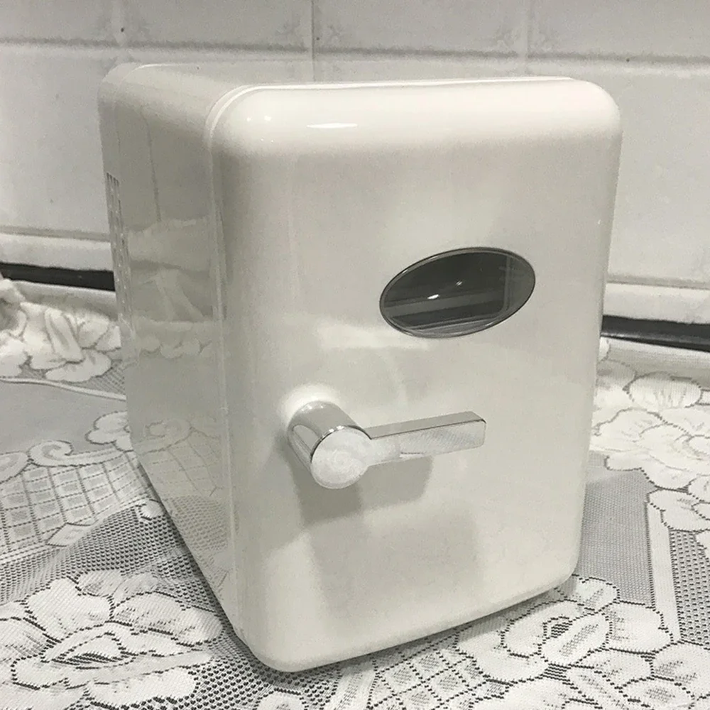 for Home Kitchen Household 4L Mini Fridge Portable Refrigerator 110V 220V Warmer Cooler Beverage Drink Cans Samll Freezer