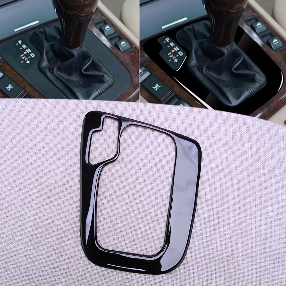 NEW Car Center Console Gear Shift Panel Cover Trim Frame Fit for BMW 3 Series E46 1998-2001 2002 2003 2004 2005 LHD