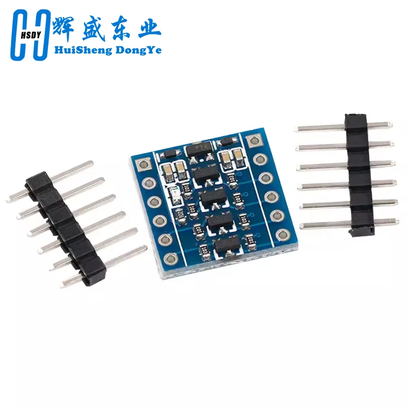 4 Channels IIC I2C Logic Level Shifter Bi-Directional Module Safely Steps Down 3V to 5V Level converter for Arduino