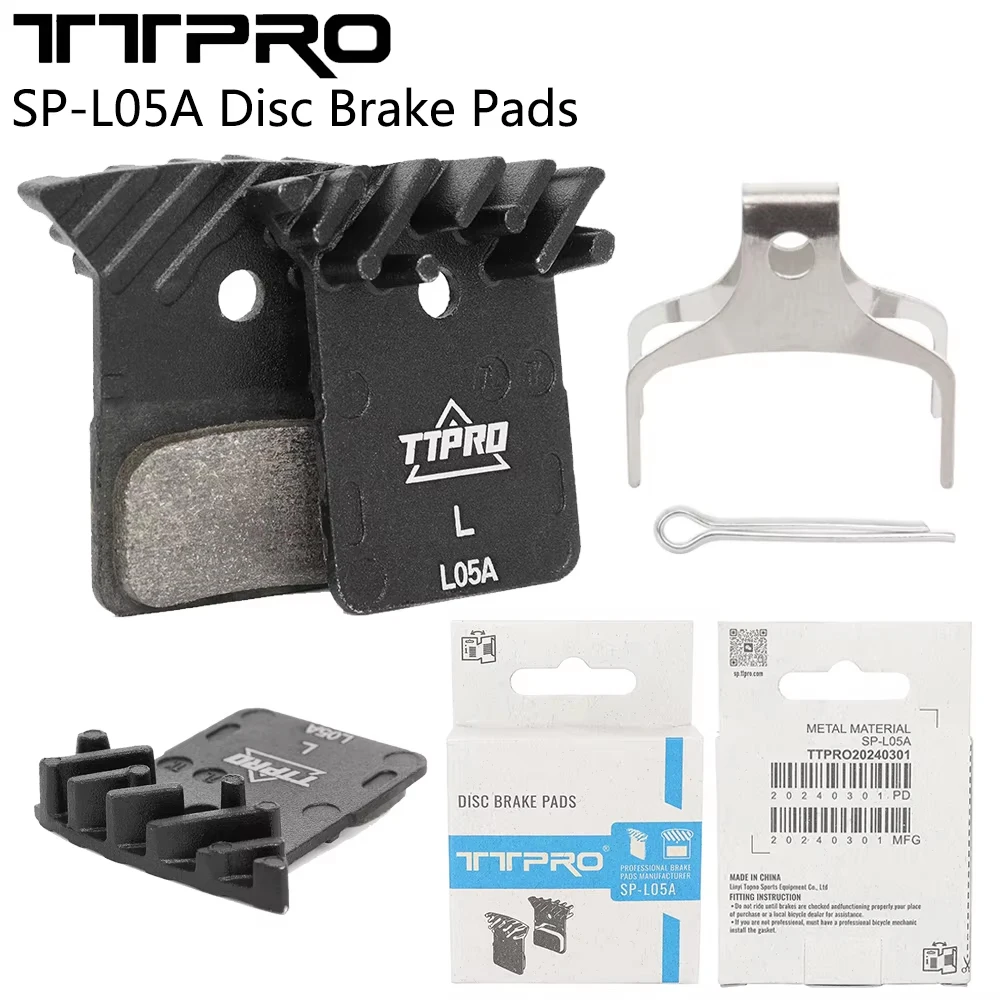 TTPRO SP-L05A Disc Brake Pads Metal Pad Mountain Road Bike for M8110 M7110 R9170 R8070 R7070 Original Bicycle Parts