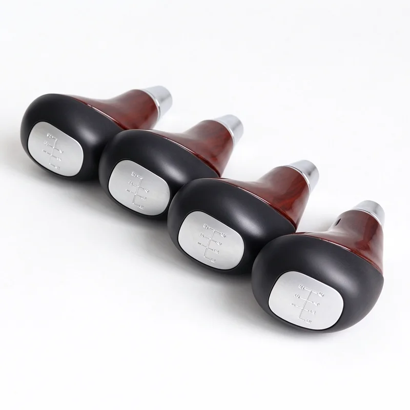 Car Gear Shift Knob for Mercedes for Benz W210 W220 W163 W202 W140 A B C E G CL Auto GearKnob Shifter Lever Wooden Pen Arm Head