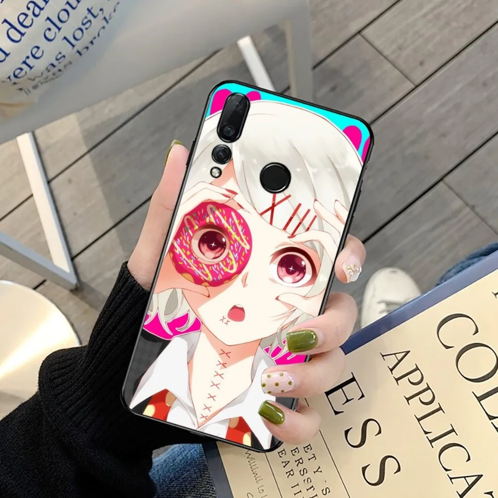 Juzo Suzuya Tokyo Ghouls Phone Case For Huawei Y9 6 7 5 Prime Enjoy 7s 7 8 plus 7a 9e 9plus 8E Lite Psmart Shell