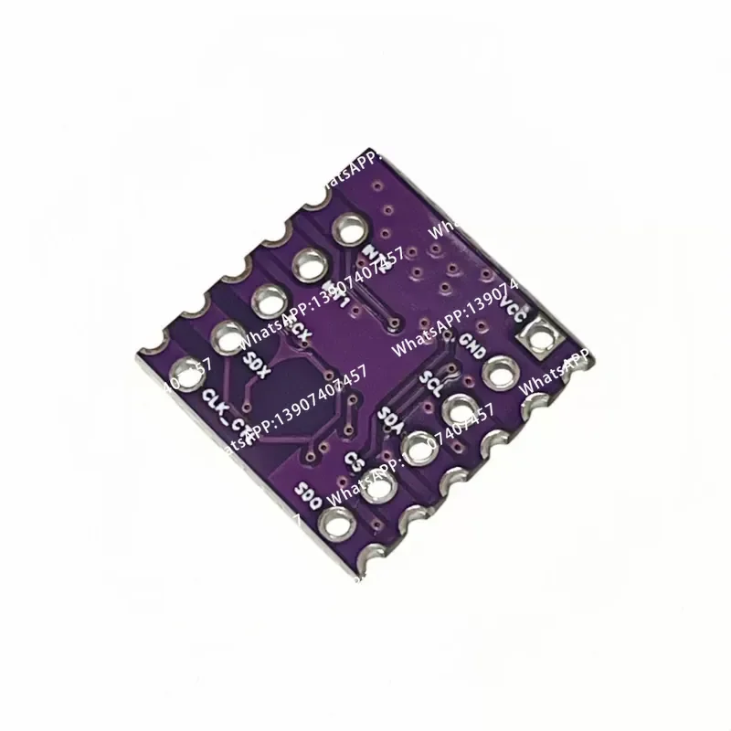 LSM6DSV + QMC6309 nine-axis sensor module, attitude sensor, gyroscope acceleration SPI/IIC