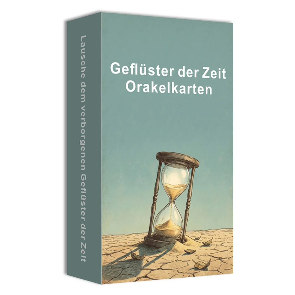 

German Oracle Cards, Whispers of Time, 54 Original Cards, Personal Growth & Guidance, Card Games, Tarot cards, 12*7cm, 14+
