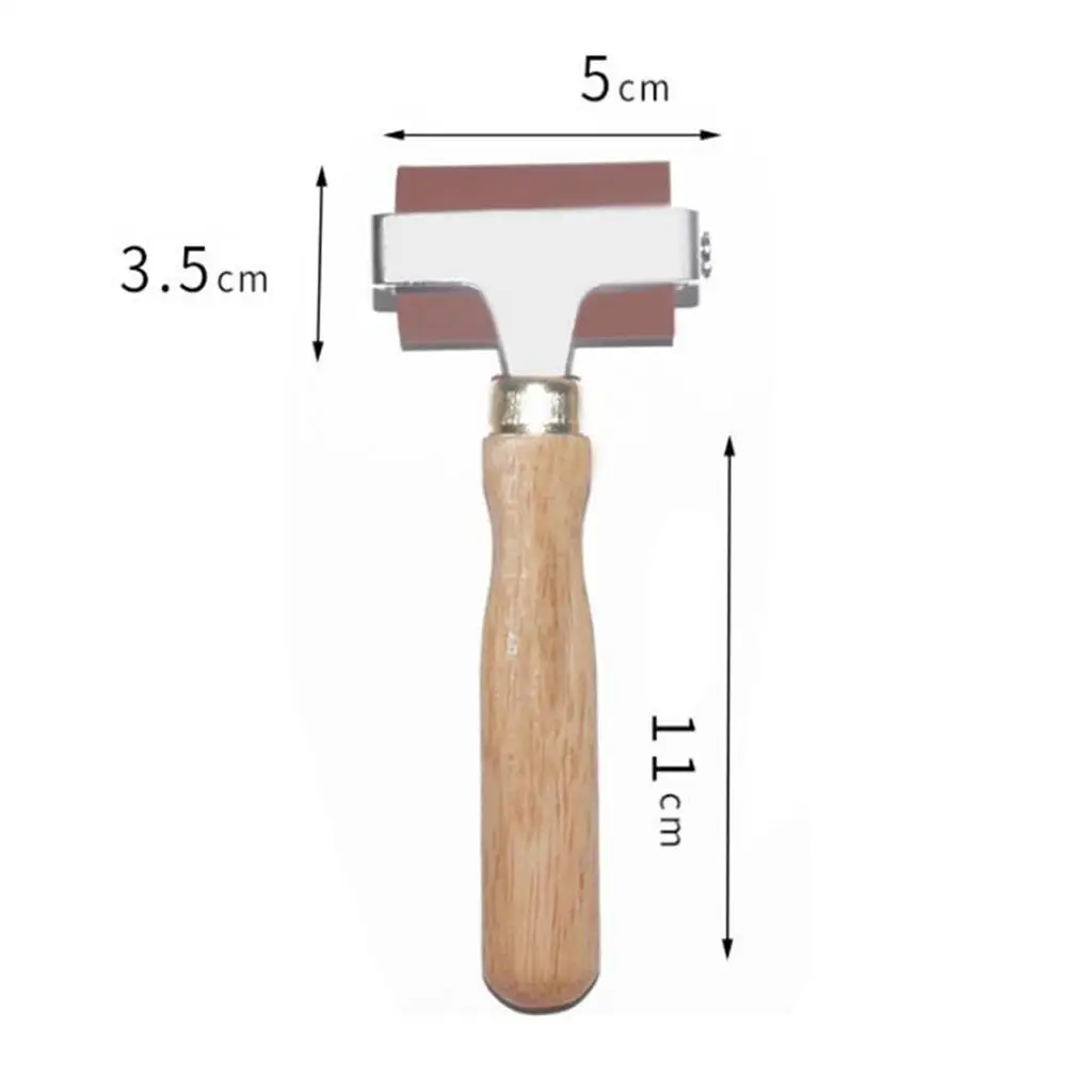 Heavy Duty Rubber Roller Paint Ink Applicator Inks Block Roller Brush Oil