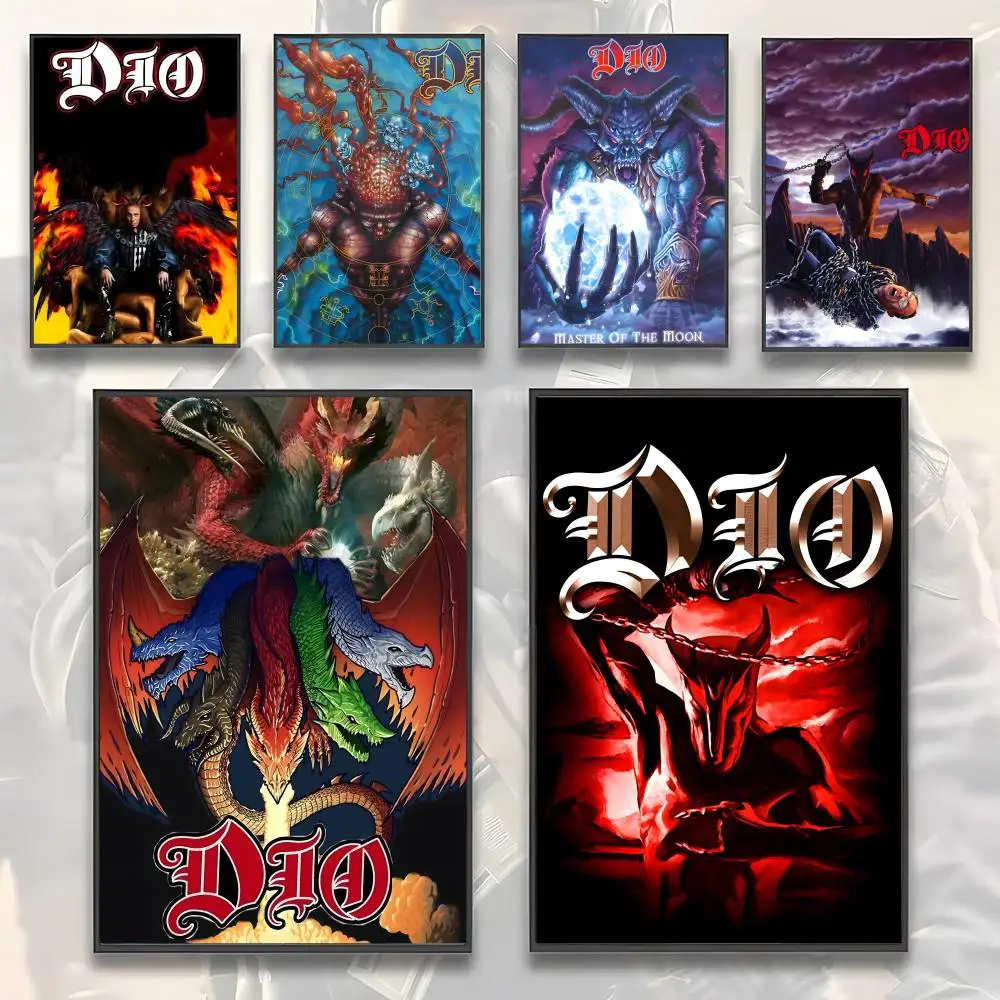 

Rock Band Cool D-Dio Poster Premium Aesthetic Waterproof for Living Room Bar House Decor Modern Wall Art Sticker Best Gift