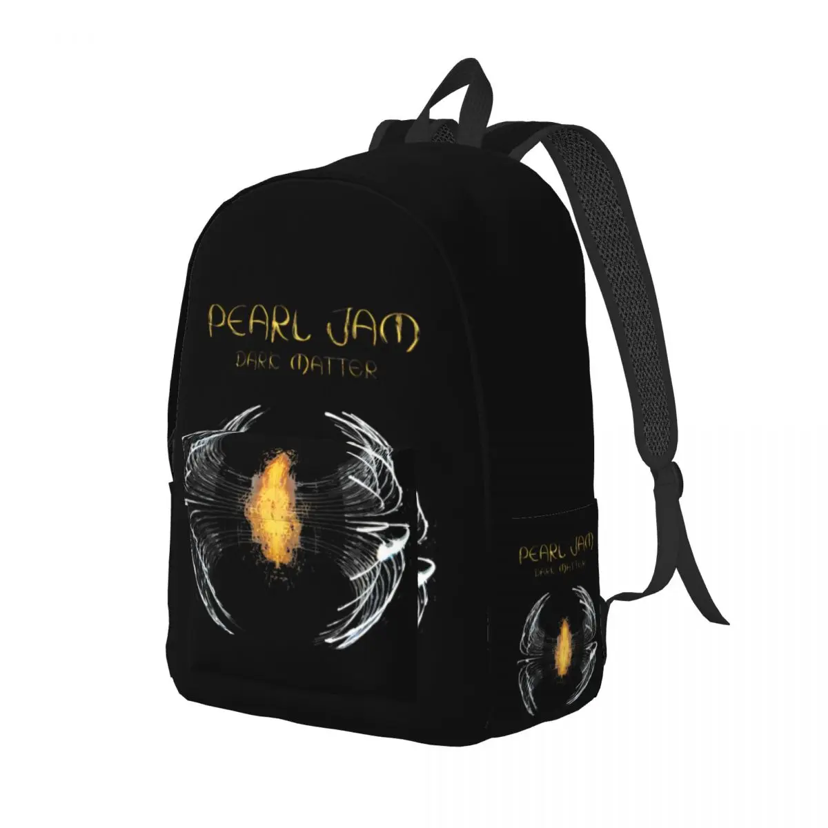 Dark Matter World Tour 2024 Pearls Jam Cool Backpack with Pocket High School Work Daypack for Men Women College Shoulder Bag