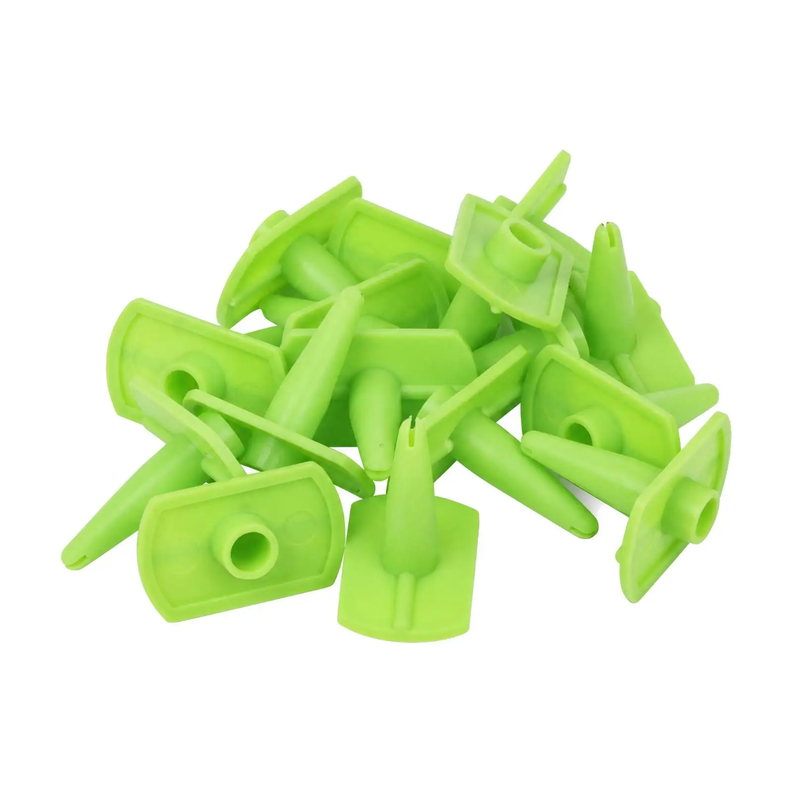 50 Pieces Fan-Shaped Spray Nozzle Compact Fan-Pattern Foam Nozzle Wide Coverage Flat Spray Foam Tip for Construction Workers,