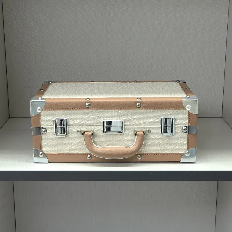 

Leather Storage Box Large Capacity Organizer Boxes Clothes Organizing Bedroom Storage Container Living Room Decorative Accessory