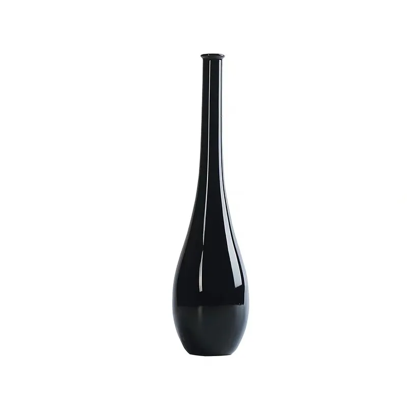 

Japanese-style flower ware, net bottle, tea room study display heat-resistant glass vase