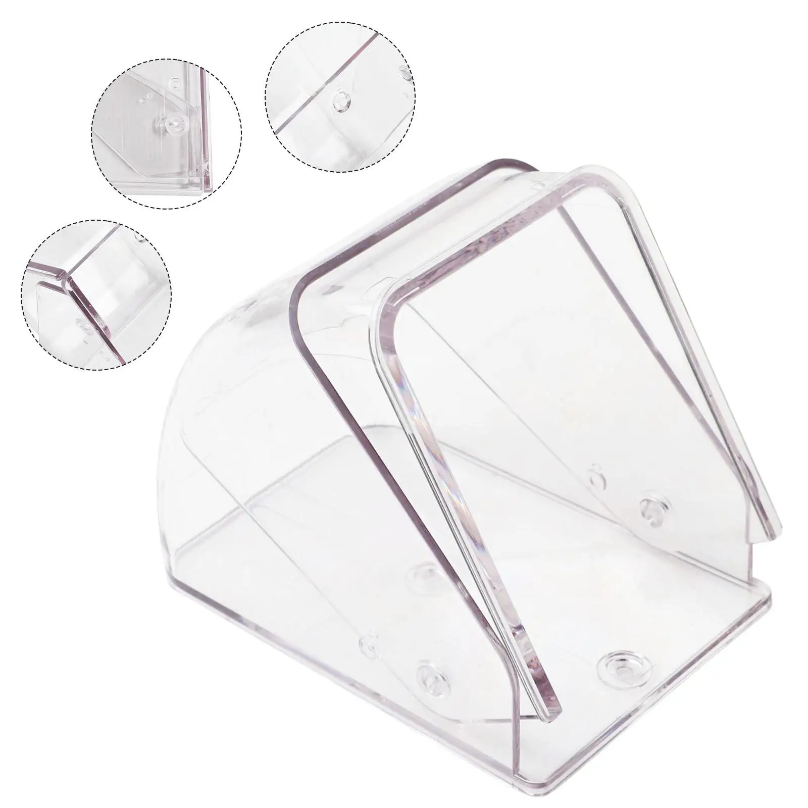 

PC Waterproof Doorbell Cover Transparent Rainproof Wireless Doorbell Box Access Control Weatherproof Protection Case
