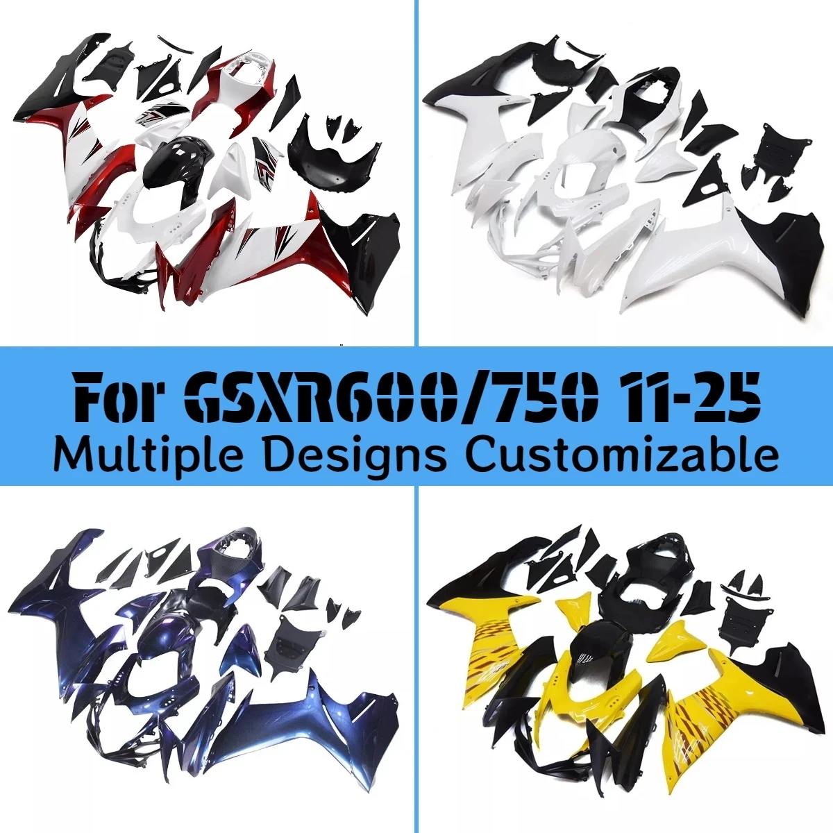 Body Works Cover Fairings GSXR600/750 2011-2025 Motorcycle ZXMT Fairing Kit Panel for GSXR 600 750 11-25