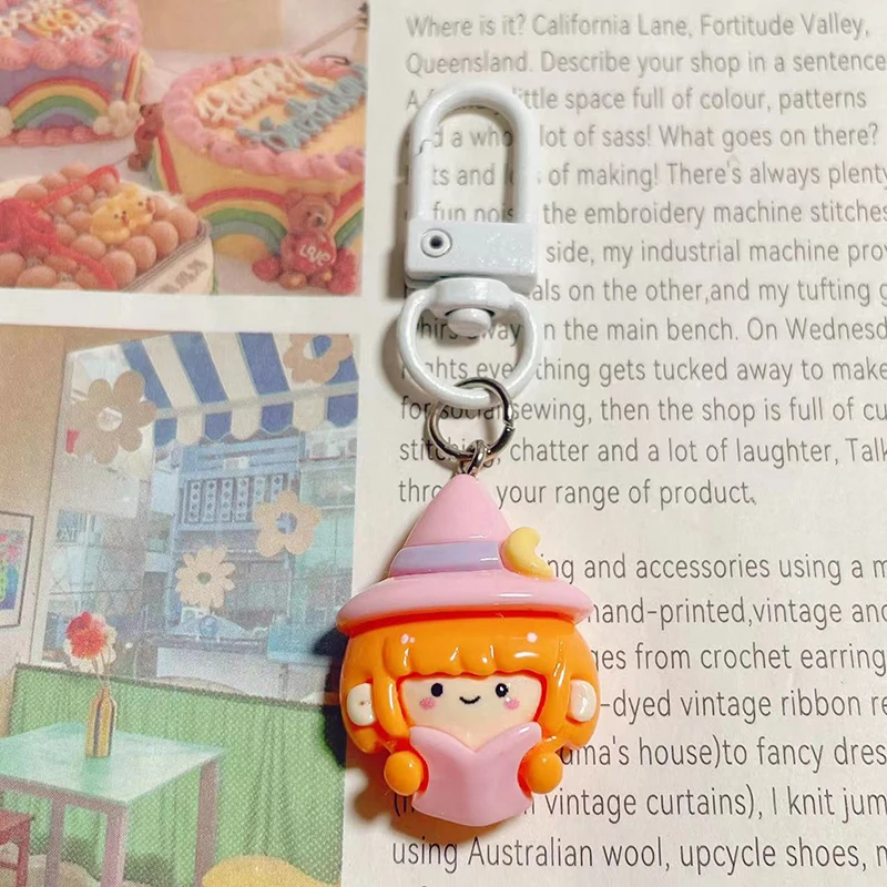 พวงกุญแจฮาโลวีนการ์ตูนน่ารักมินิฮาโลวีนพวงกุญแจรูปผีจี้พวงกุญแจแฟชั่นประณีตกระเป๋าเป้สะพายหลังของขวัญอุปกรณ์ประดับตกแต่ง