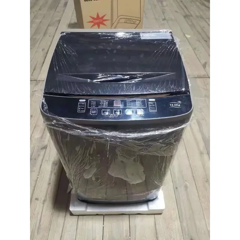 Top selling 12kg top load fully automatic laundry clothes washing machine with dryer for home